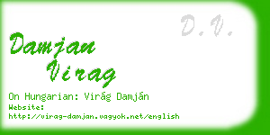 damjan virag business card